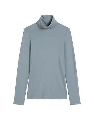 MARC O'POLO | Rollkragenshirt | blau
